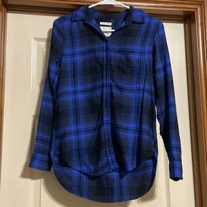American Eagle Boyfriend Fit Flannel Size XS